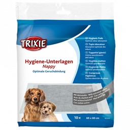 Bild von Trixie Hygiene-Unterlage Nappy mit Aktivkohle - 60 x 60 cm / 10 Stück