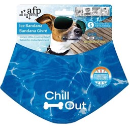 Bild von All for Paws Chill Out Ice Bandana- kühlendes Halstuch für Hunde - S