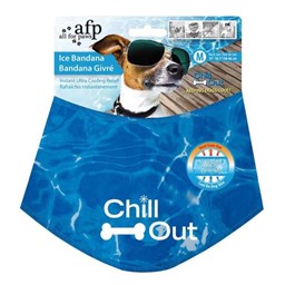 Bild von All for Paws Chill Out Ice Bandana- kühlendes Halstuch für Hunde - M