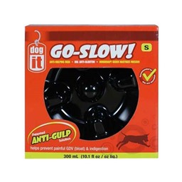Bild von DOGIT Go-Slow Anti-Schling-Napf Schwarz 1200 ml