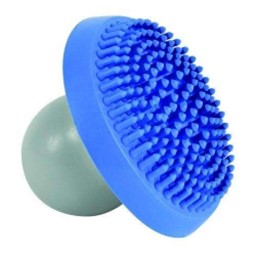 Bild von Trixie Shampoo- und Massagebürste - blau/grau